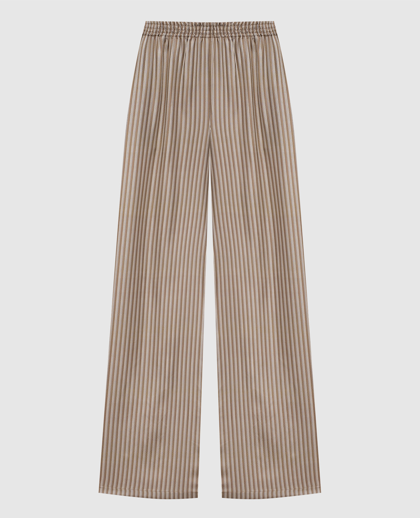 Palazzo LADINO made of striped silk Max Mara