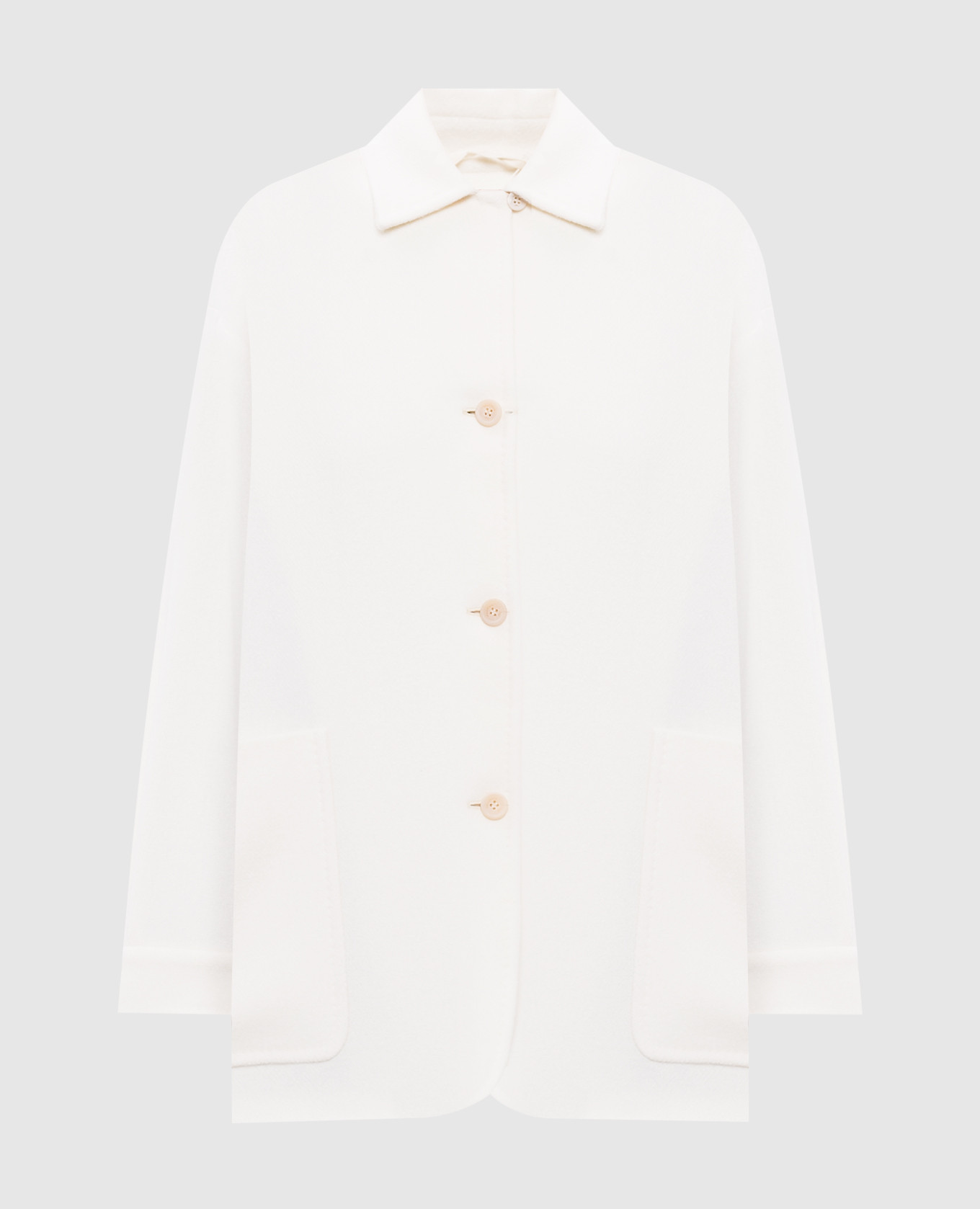 

White coat ELIGIO made of wool and cashmere Max Mara