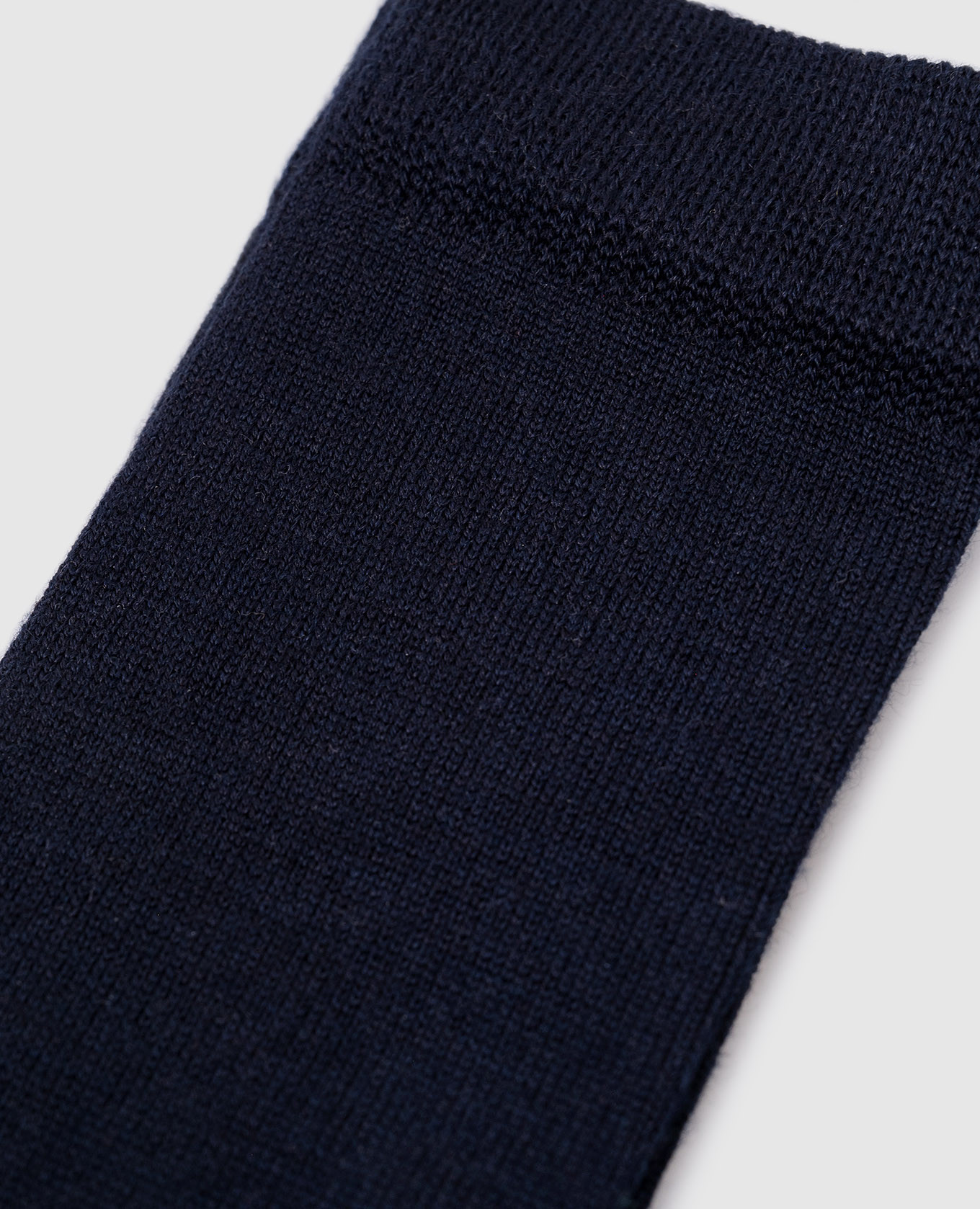 

Children's blue socks with cashmere, silk and wool Story Loris
