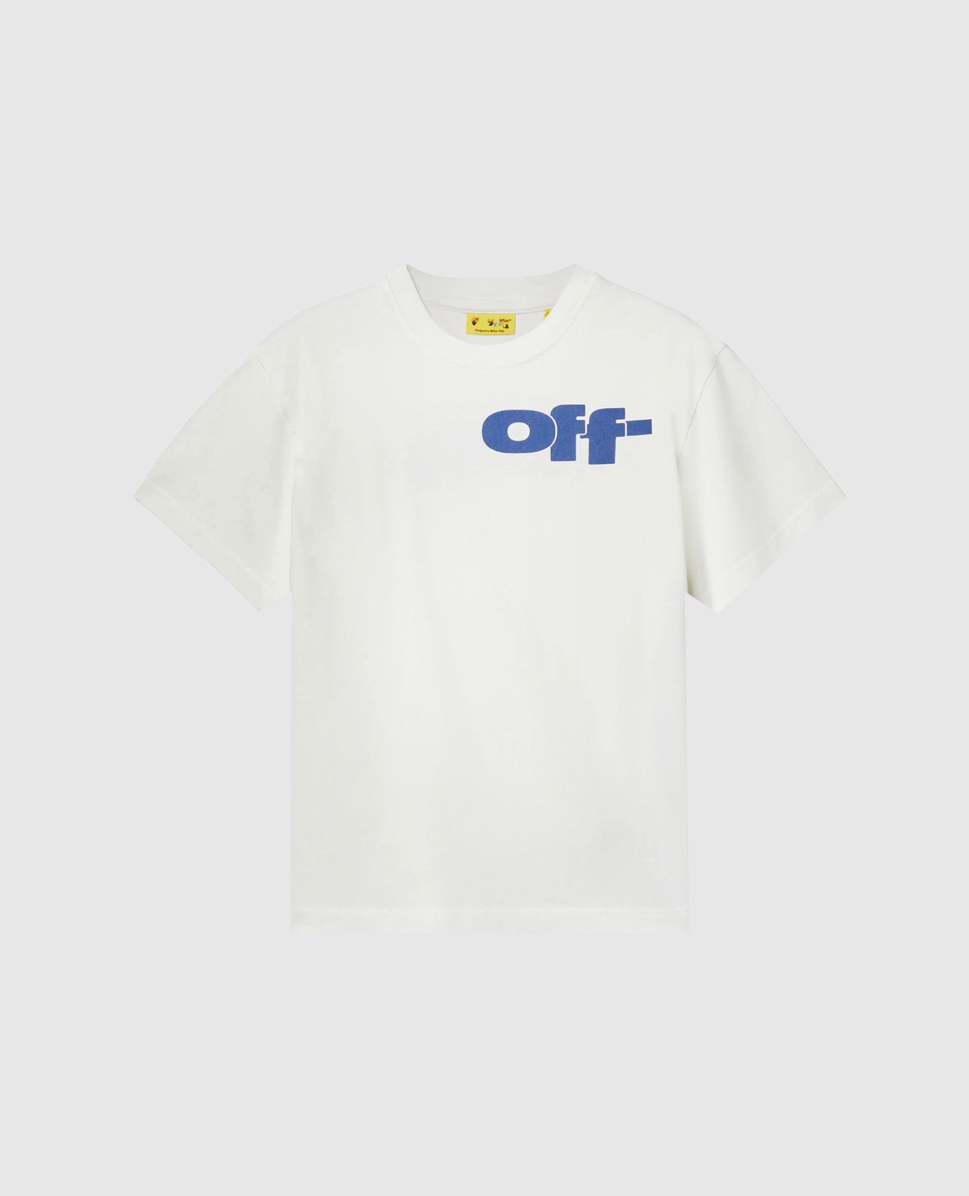 

Children's white T-shirt with logo print Off-White