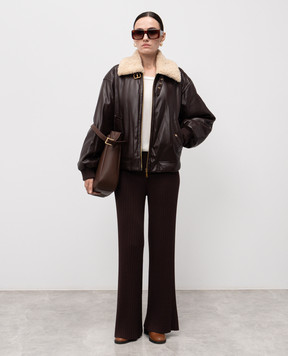 Twinset Brown jacket 252LI2FBB