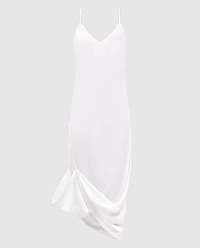 Maison Margiela MM6 White silk dress S62DG0047M35441
