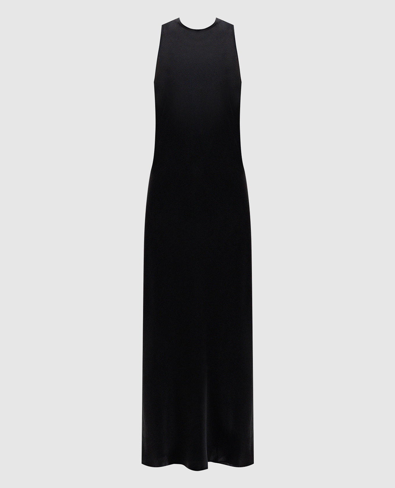 

Black silk midi dress Valencia Asceno