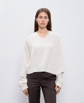 Lou Lou Studio ANZOR white cashmere pullover ANZOR
