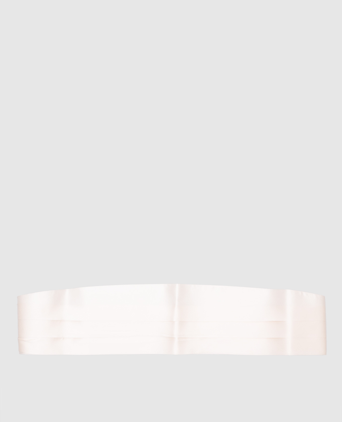 

Beige silk cummerbund Stefano Ricci