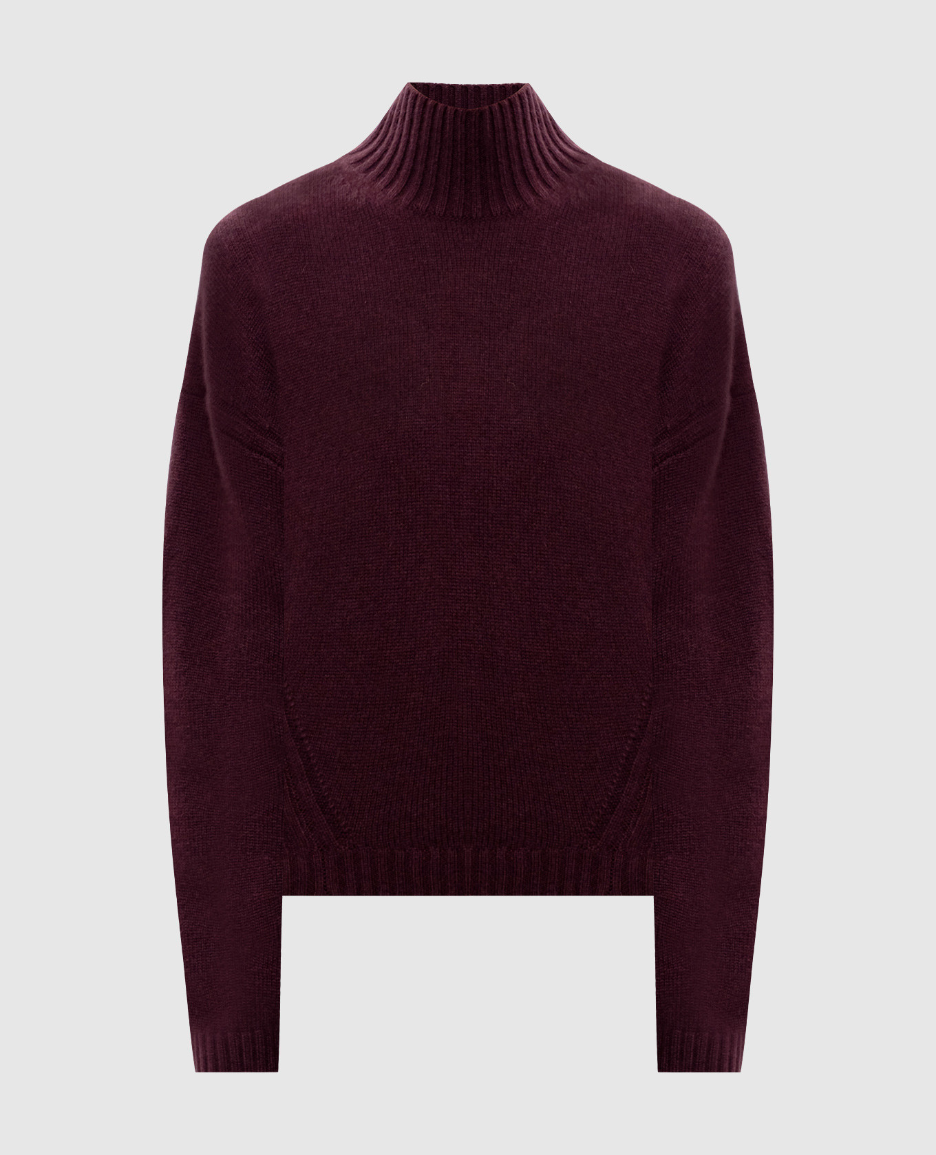 Burgundy cashmere sweater JOSEPH