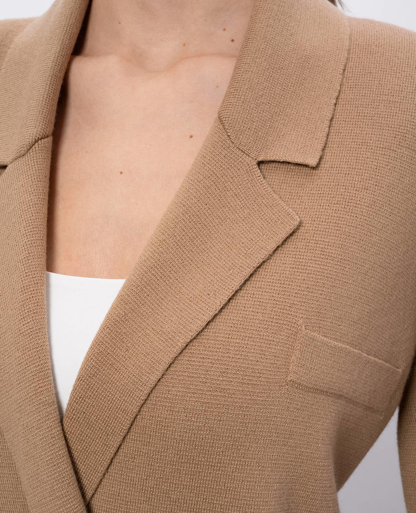 

Beige double-breasted wool jacket Gabriela Hearst