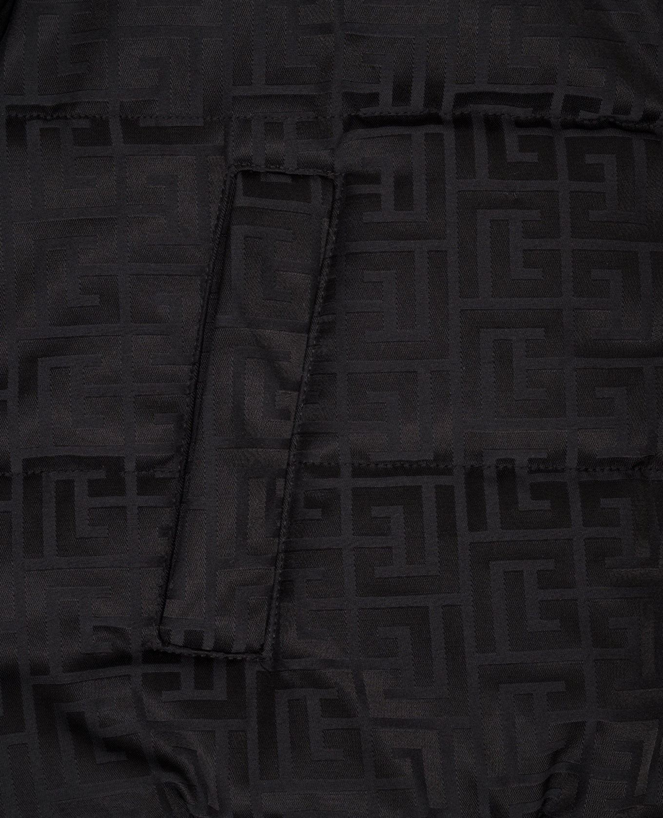 

Children's black jacket with branded pattern Balmain