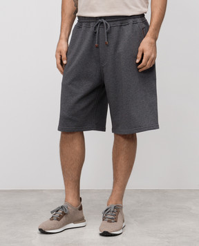 Brunello Cucinelli Gray shorts MW8633318G