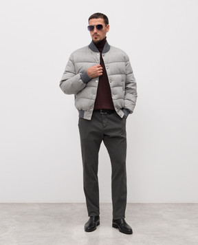 Dolce&Gabbana Reversible down bomber jacket G9BSOTFU5YA