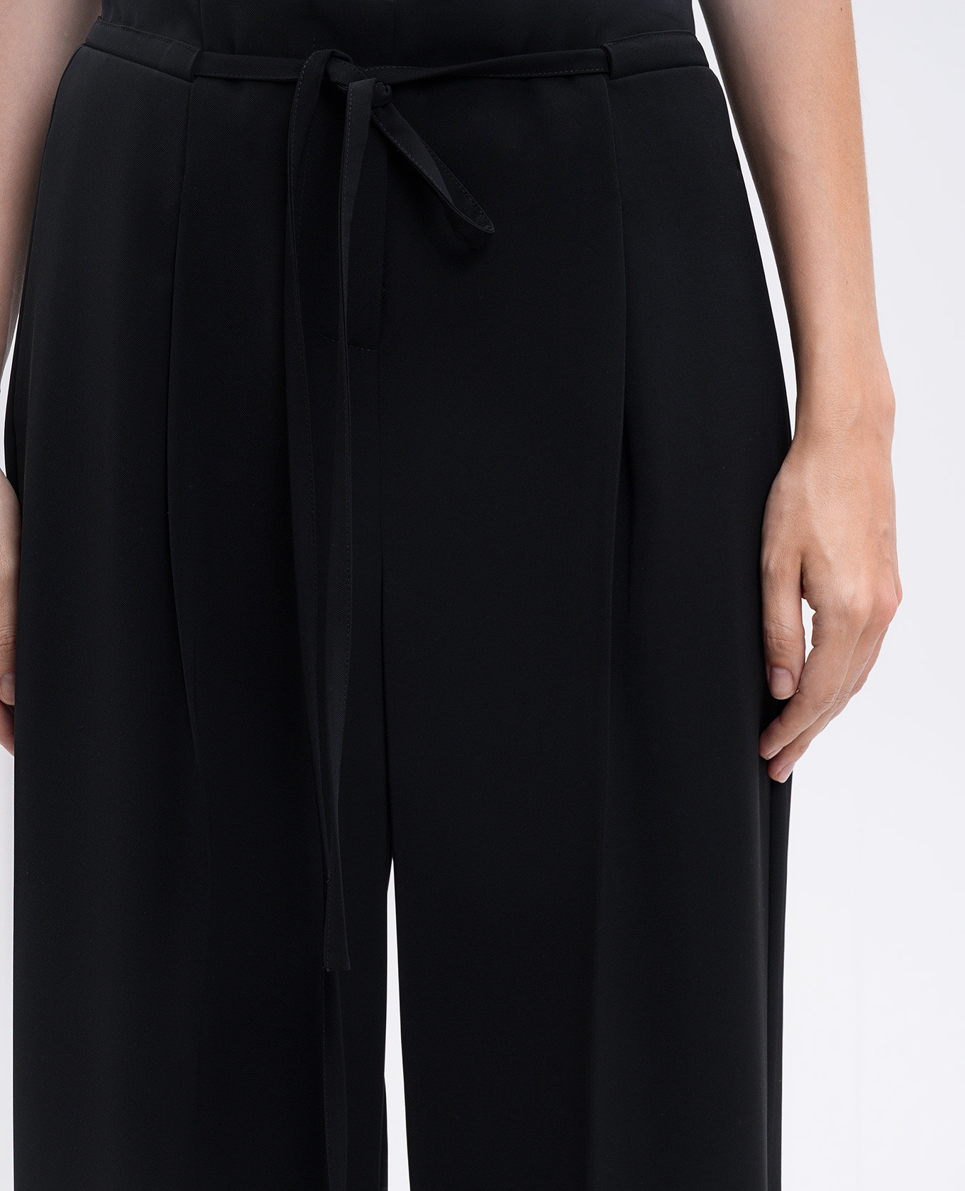 Black pants with logo Twinset 5