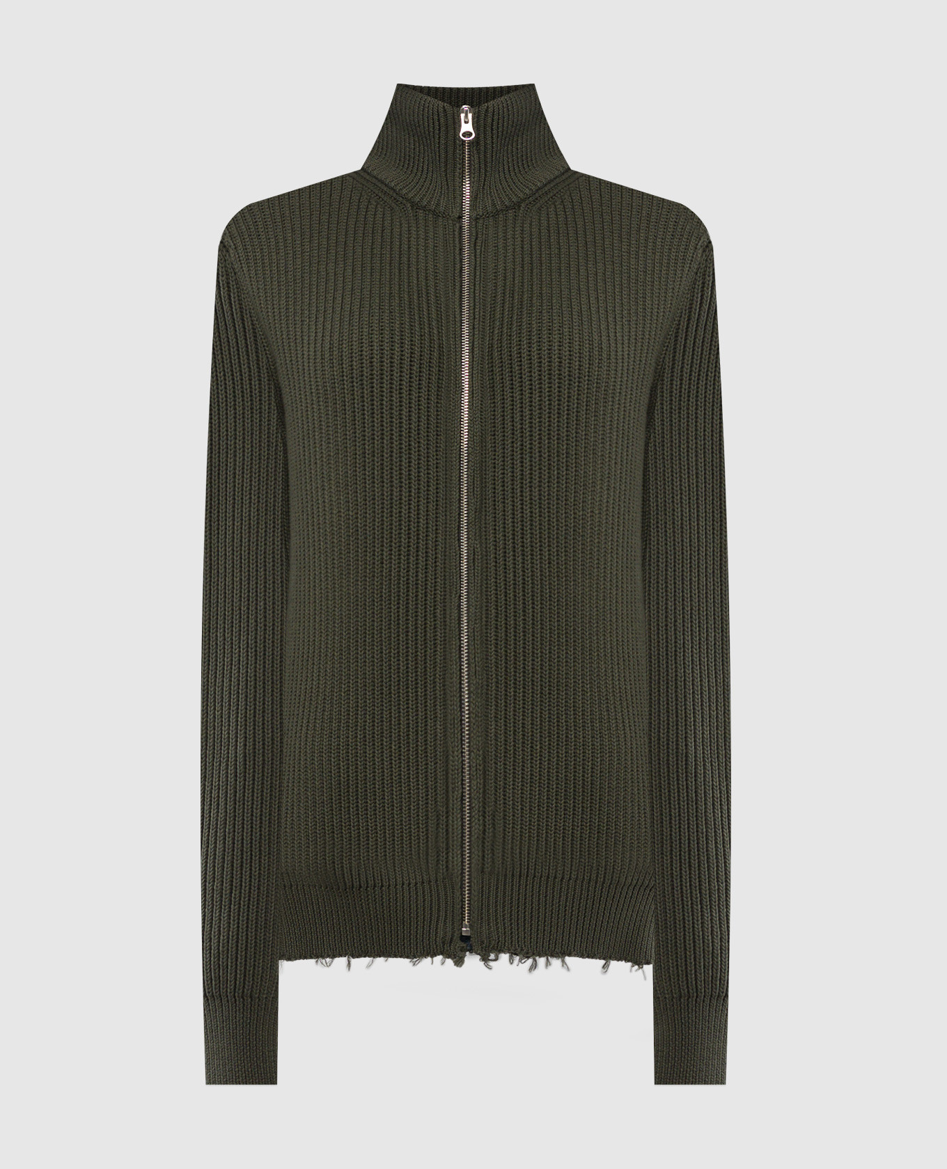 Green cardigan maison margiela mm6