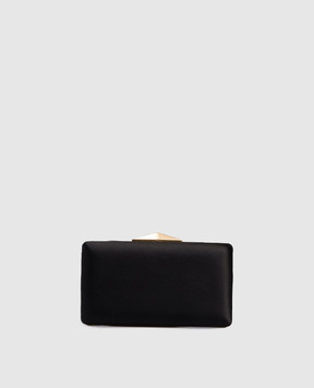 Jimmy Choo Black Clemmie clutch CLEMMIEHHO