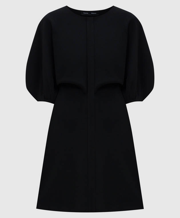 PROENZA SCHOULER - Goldie Black Shirt Dress R2433024BY116 - shop with European delivery at Symbol PROENZA SCHOULER - Goldie Black Shirt Dress R2433024BY116 - shop with European delivery at Symbol
