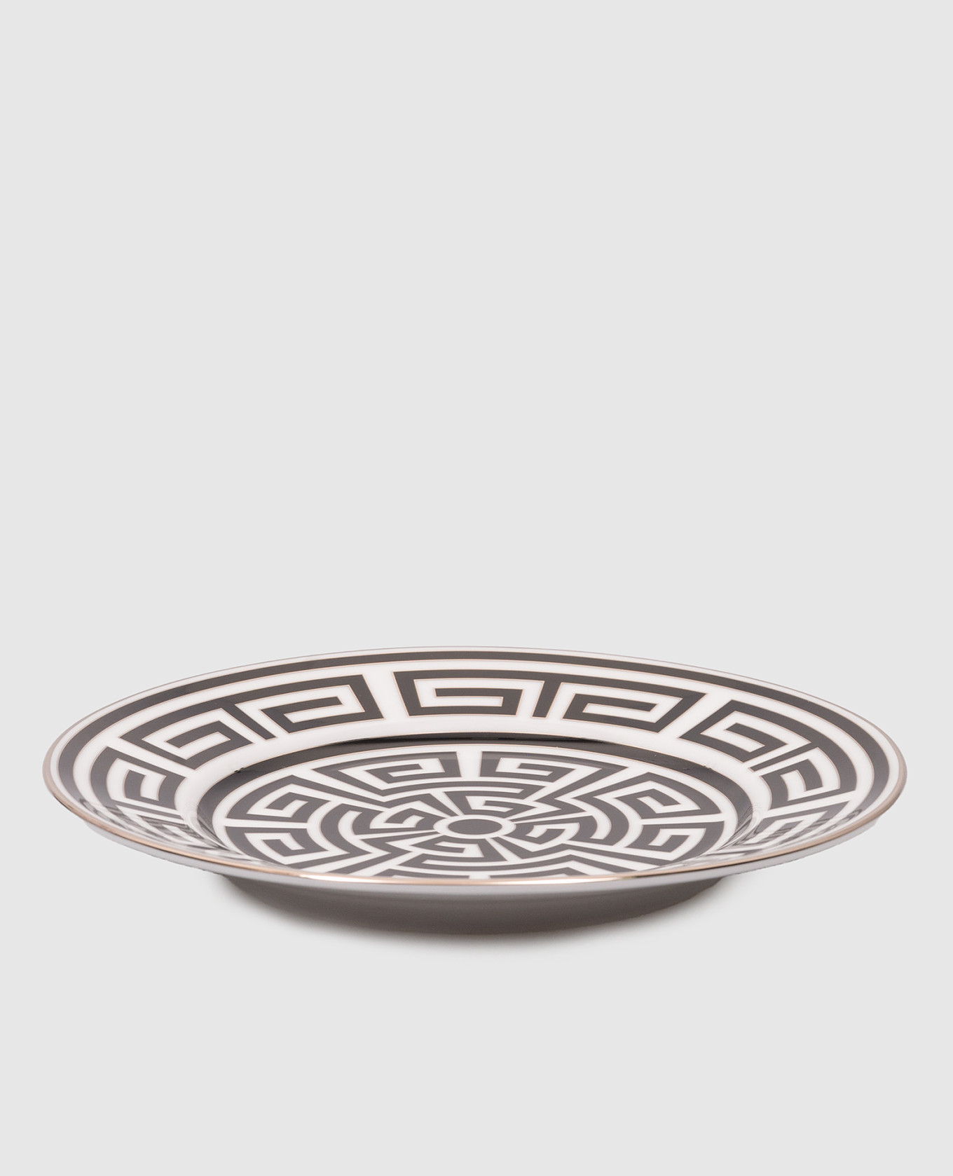 

Labirinto white porcelain snack plate Ginori 1735