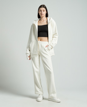 Helmut Lang White sports pants O01HW202