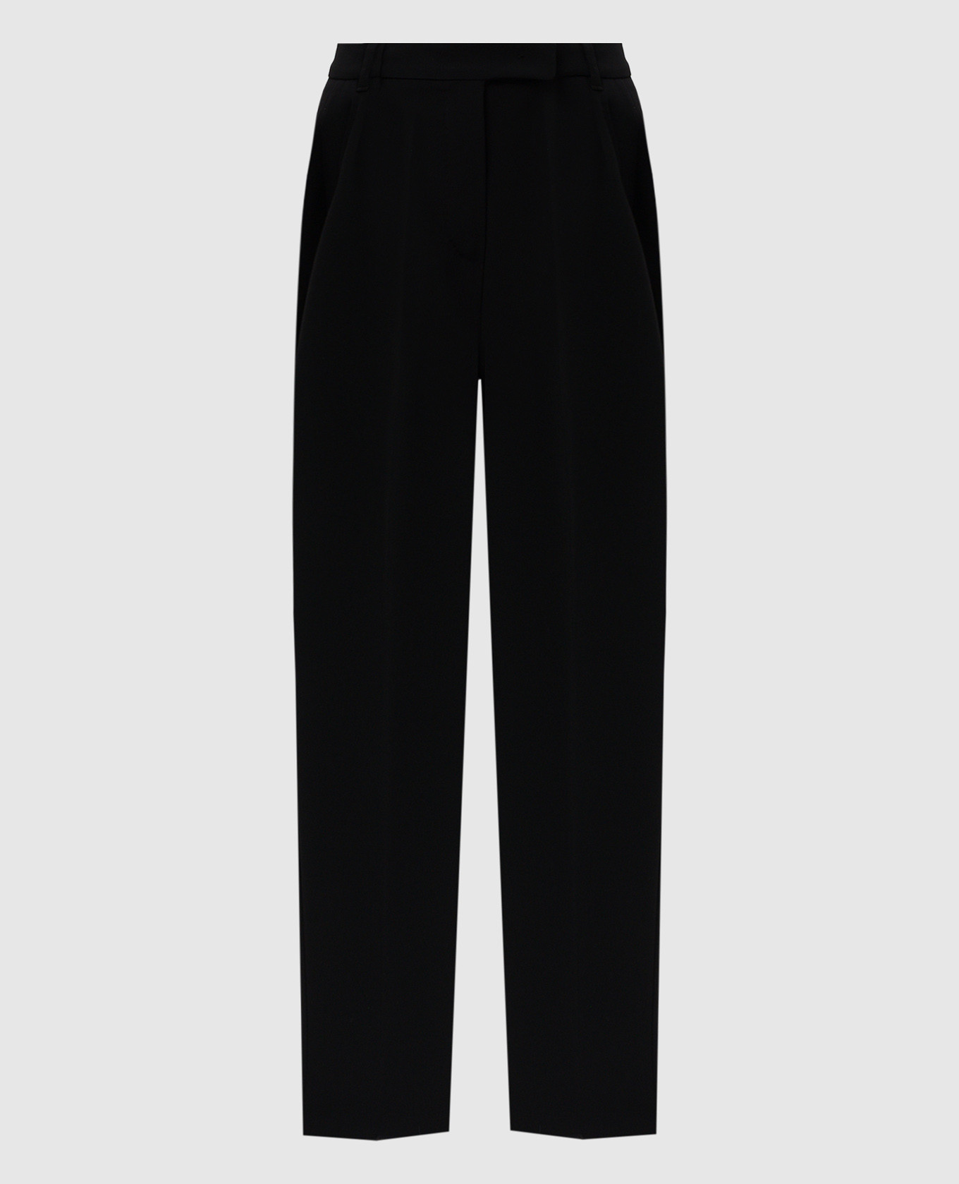 

Black EGUALE trousers with pleats Max Mara