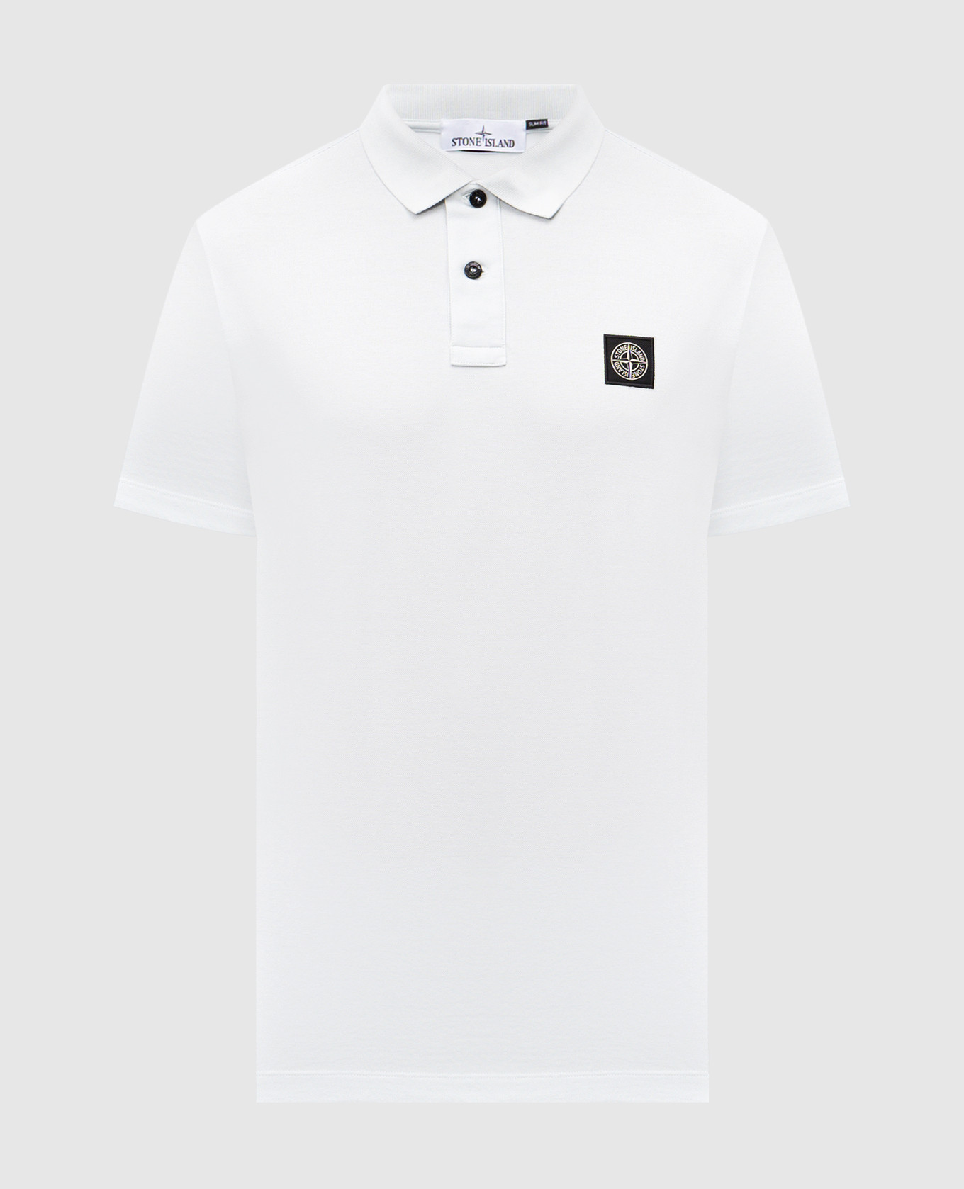 

Grey polo shirt with logo Stone Island