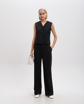 Lou Lou Studio TEORA gray suit vest made of wool TEORA