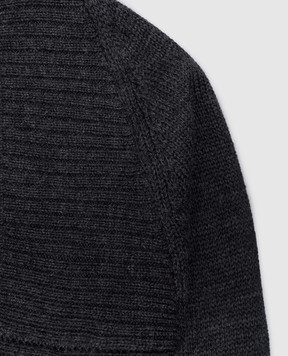 CAF Children's gray woolen bolero 701FI6M5