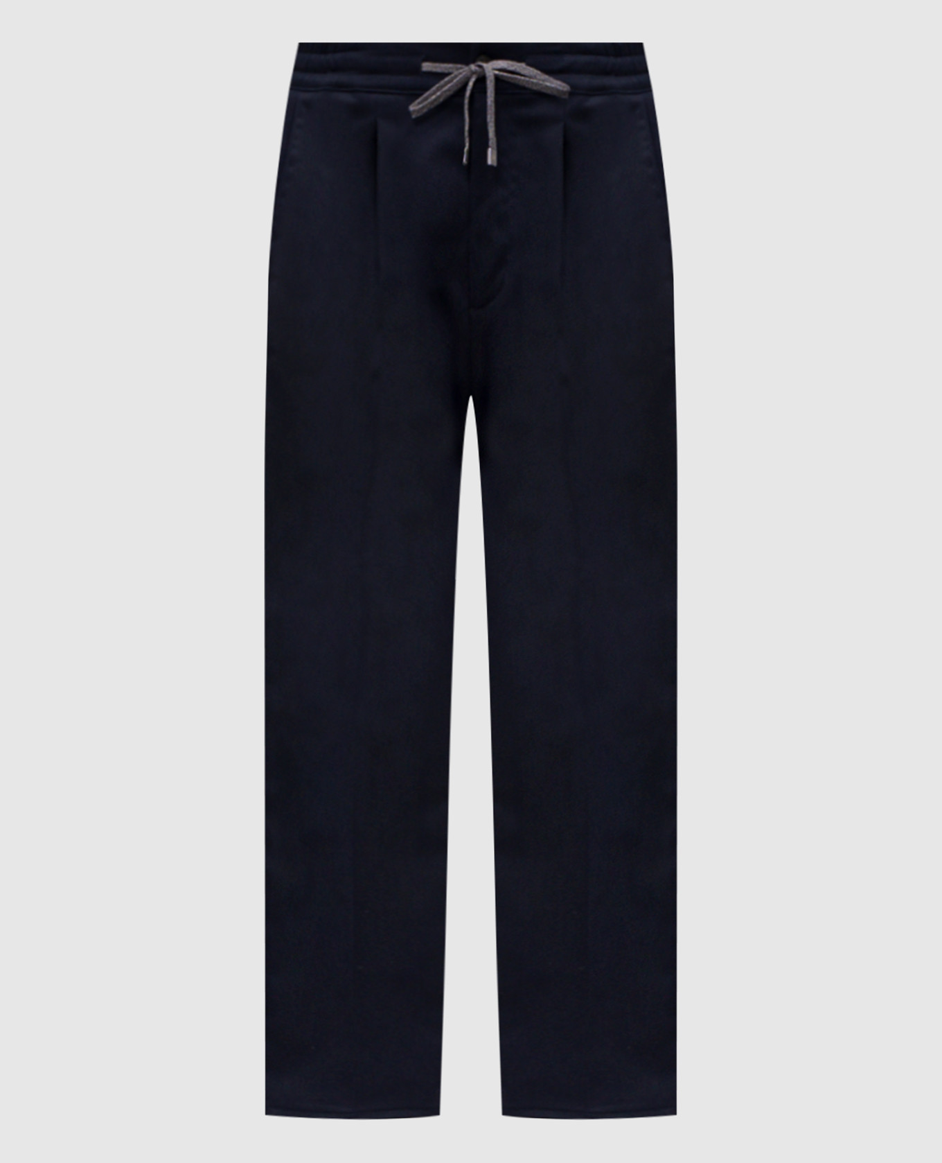 Blue pants with wool Cashmere&Whiskey