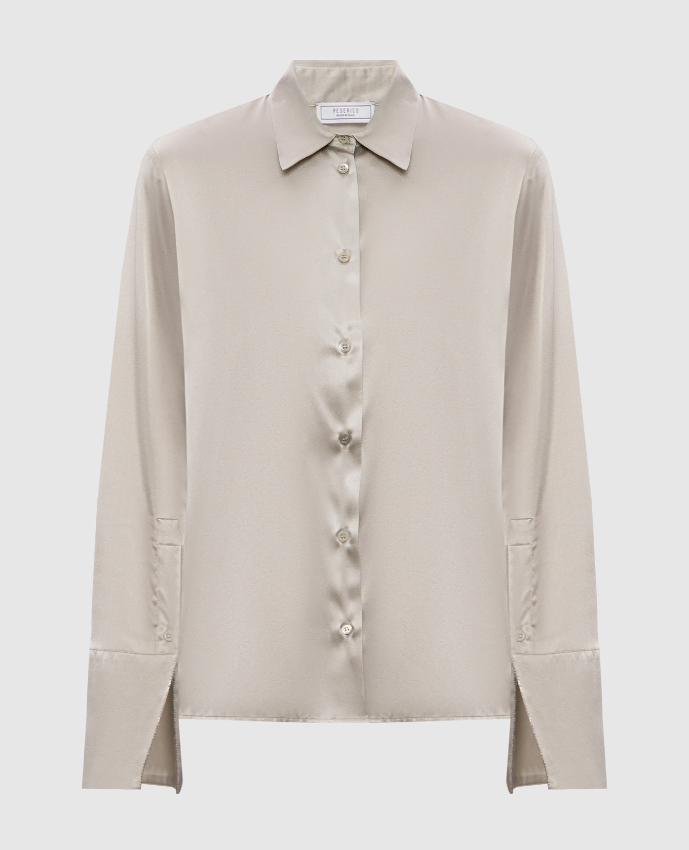 

Green silk blouse Peserico