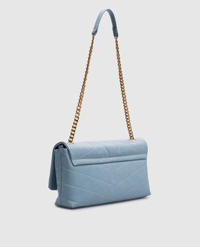 Twinset Madison blue leather bag 251TB7451