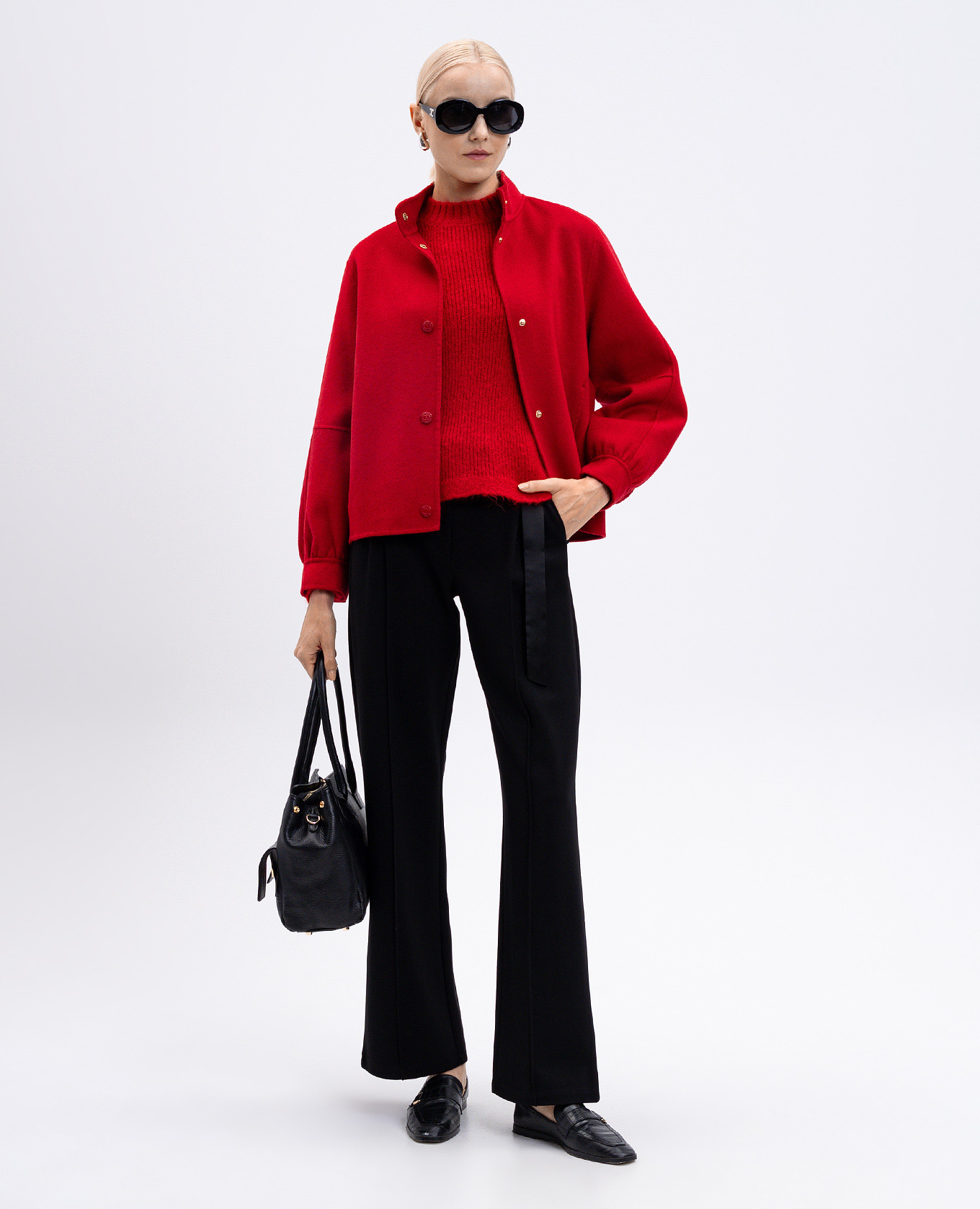 

Red alpaca wool sweater Twinset