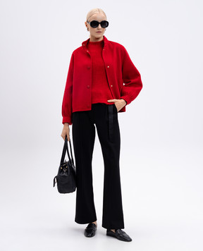 Twinset Red alpaca wool sweater 252TT3136