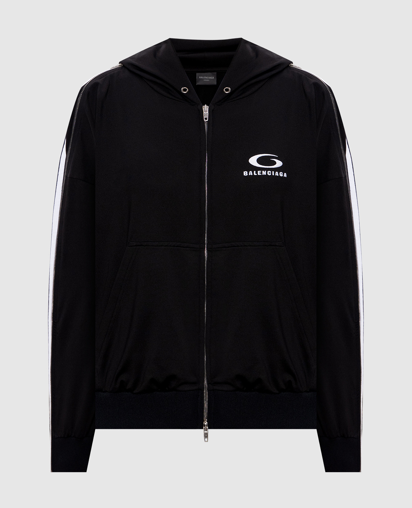 

Black sports jacket with logo embroidery Balenciaga