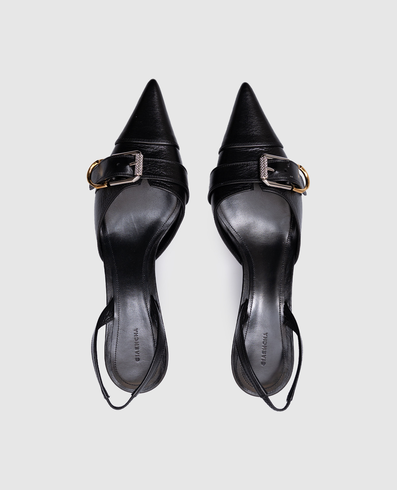 Voyou black leather sandals Givenchy 4