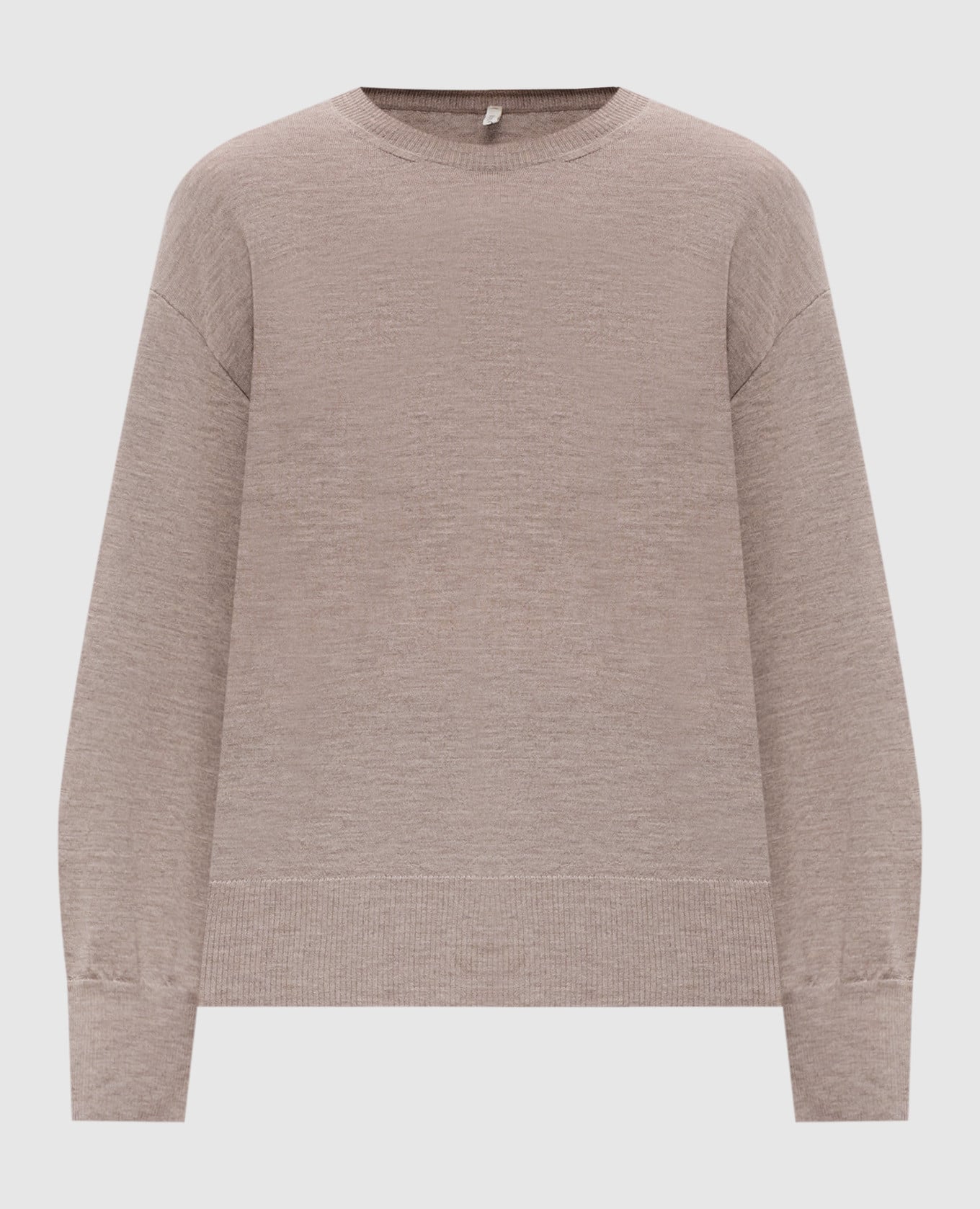 

Brown cashmere and silk jumper BOBOUTIC