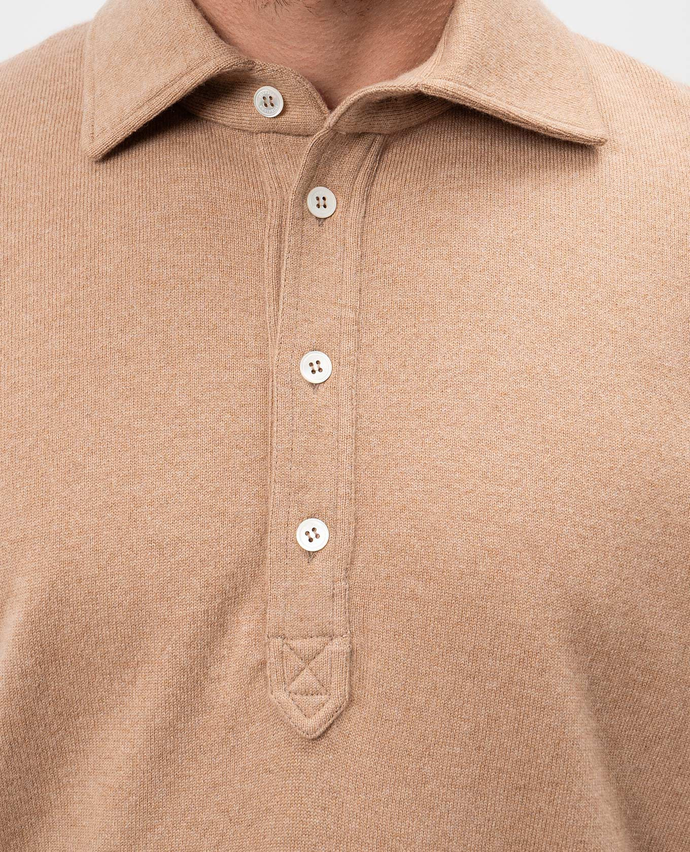 Beige cashmere jumper Brunello Cucinelli 5
