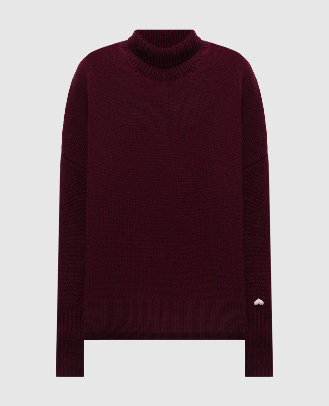 

The heidi burgundy cashmere sweater LISA YANG, Бордовый