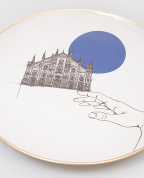 Ginori 1735 Milano white porcelain dish GINCM70003