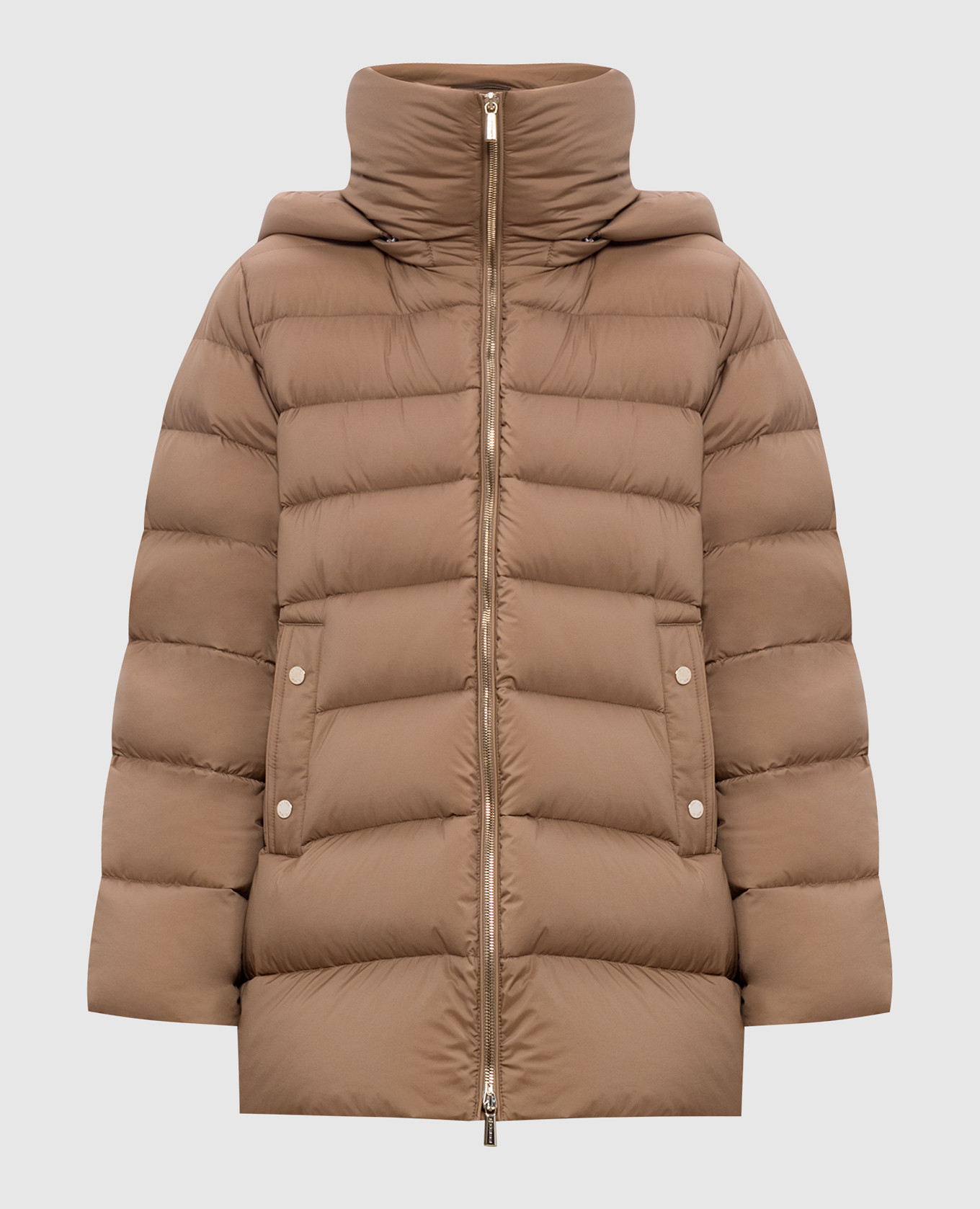 Brown down jacket NATALIA MooRER