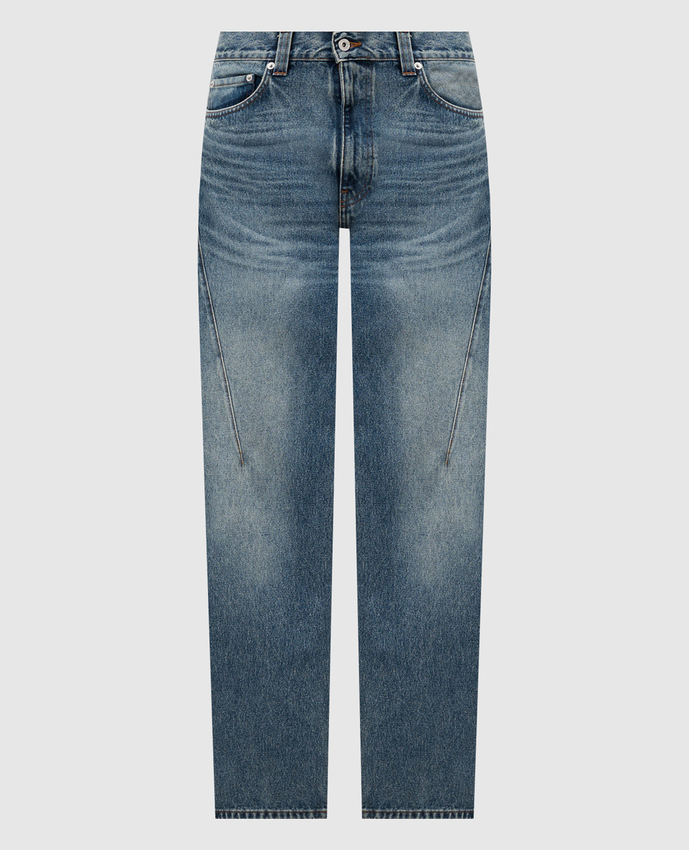

Blue jeans with logo Y Project