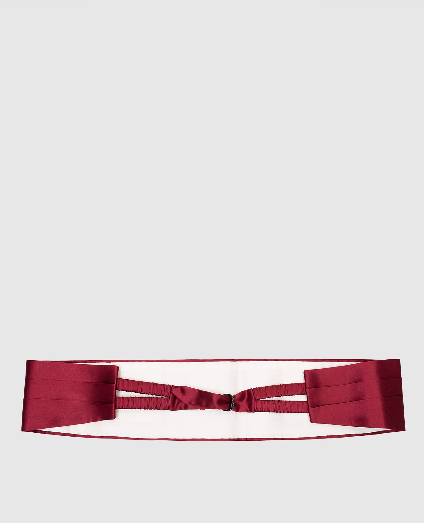 

Burgundy silk cummerbund Stefano Ricci
