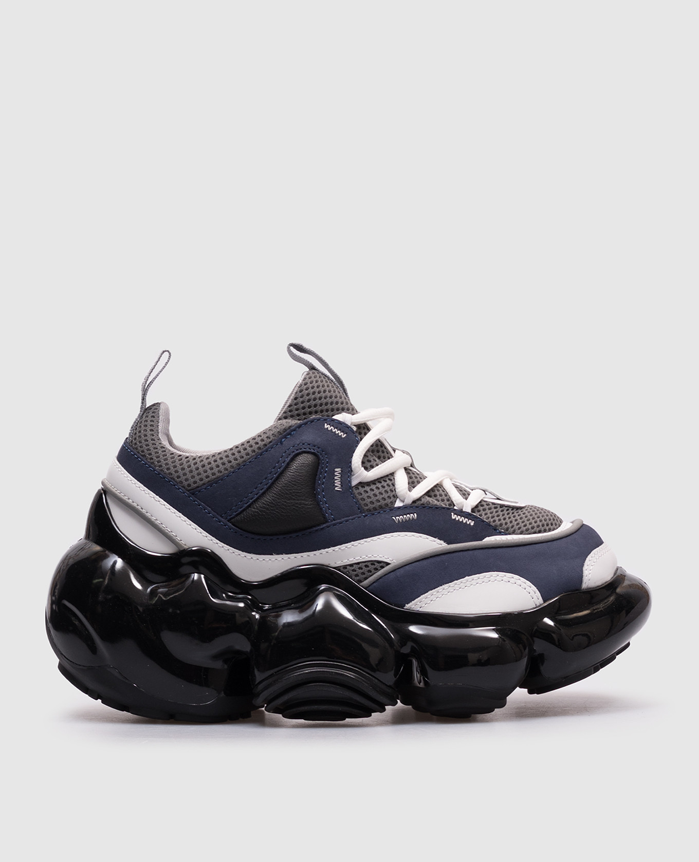 Blue MOOPIE JAWS sneakers with logo Grounds