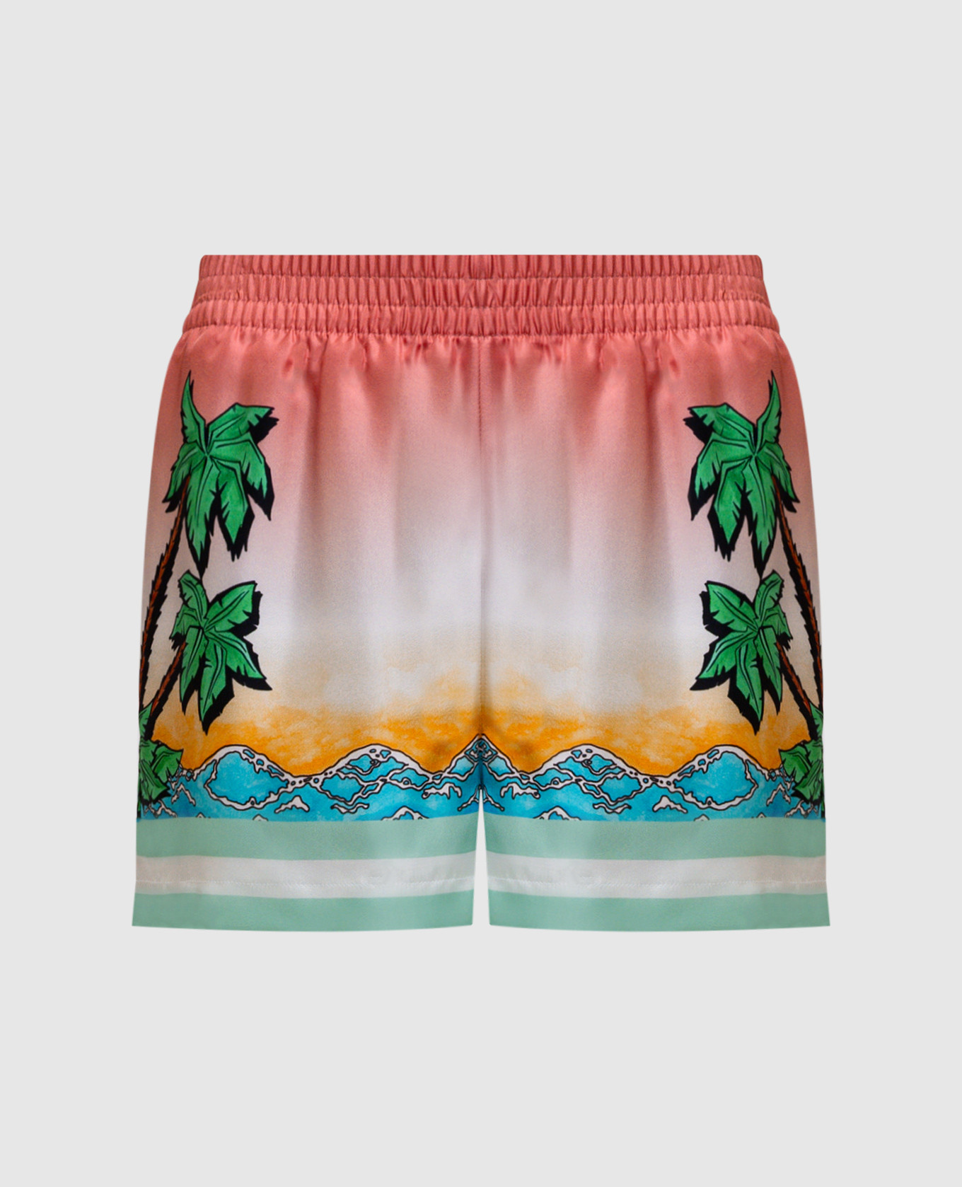 

Tennis Club silk shorts Casablanca, White