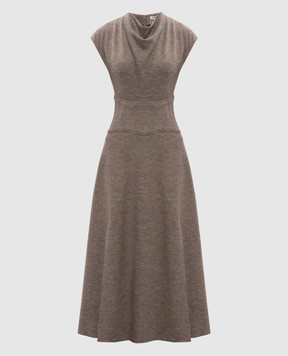 Simkhai Brown wool midi dress 5251004W