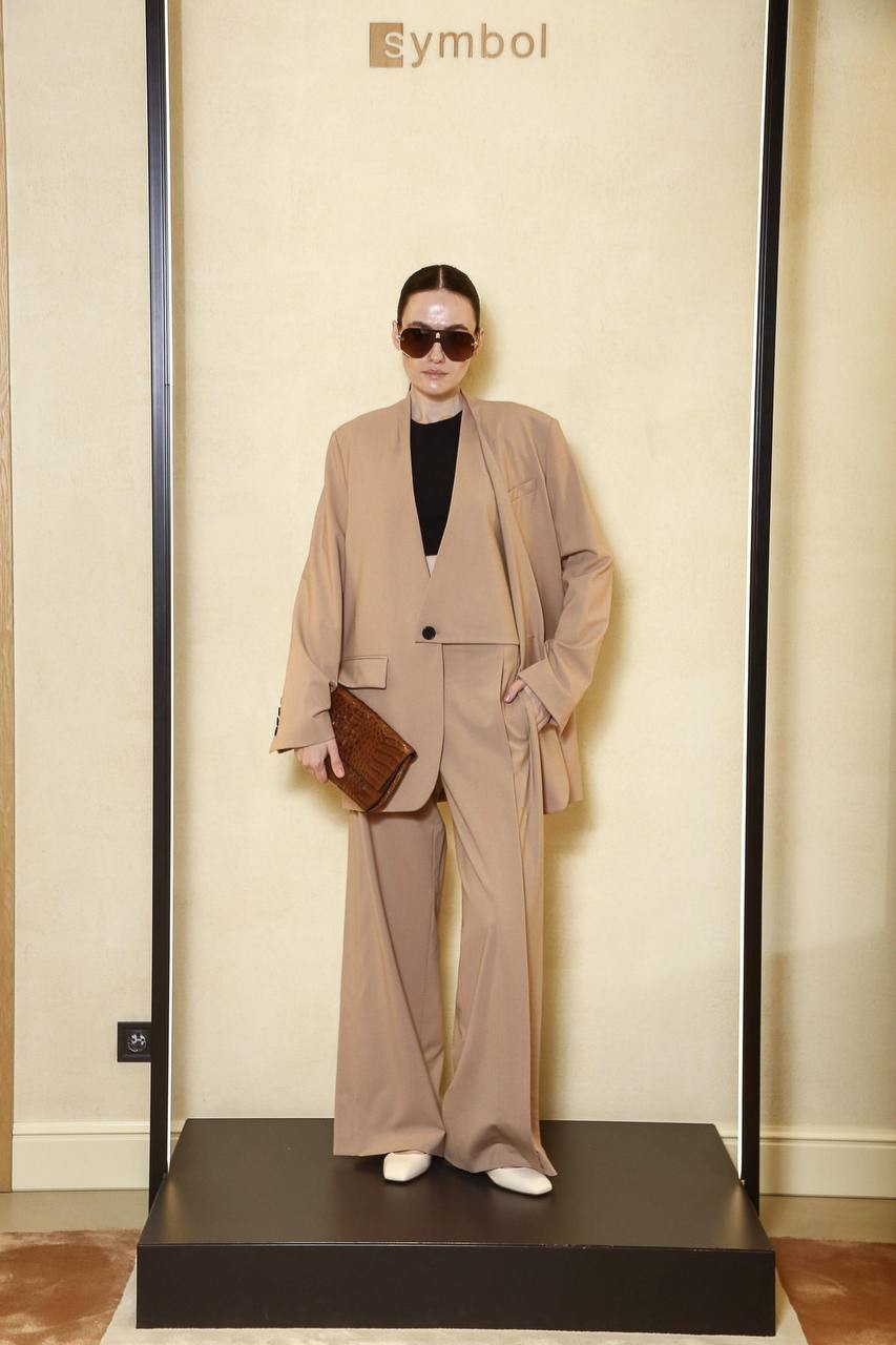 

Brown wool flared pants Gauchere