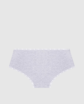 Story Loris Children's gray melange panties with a logo 36307816