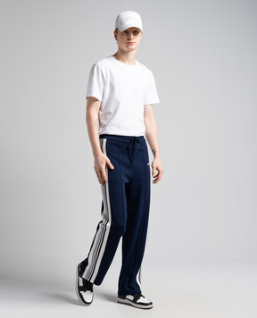 AUTRY Blue sweatpants with logo embroidery A24EPAPM529B
