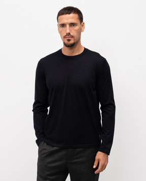 Stefano Ricci Blue cashmere longsleeve W505000G01W25301