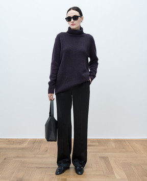 JOSEPH Purple cashmere sweater JF008861