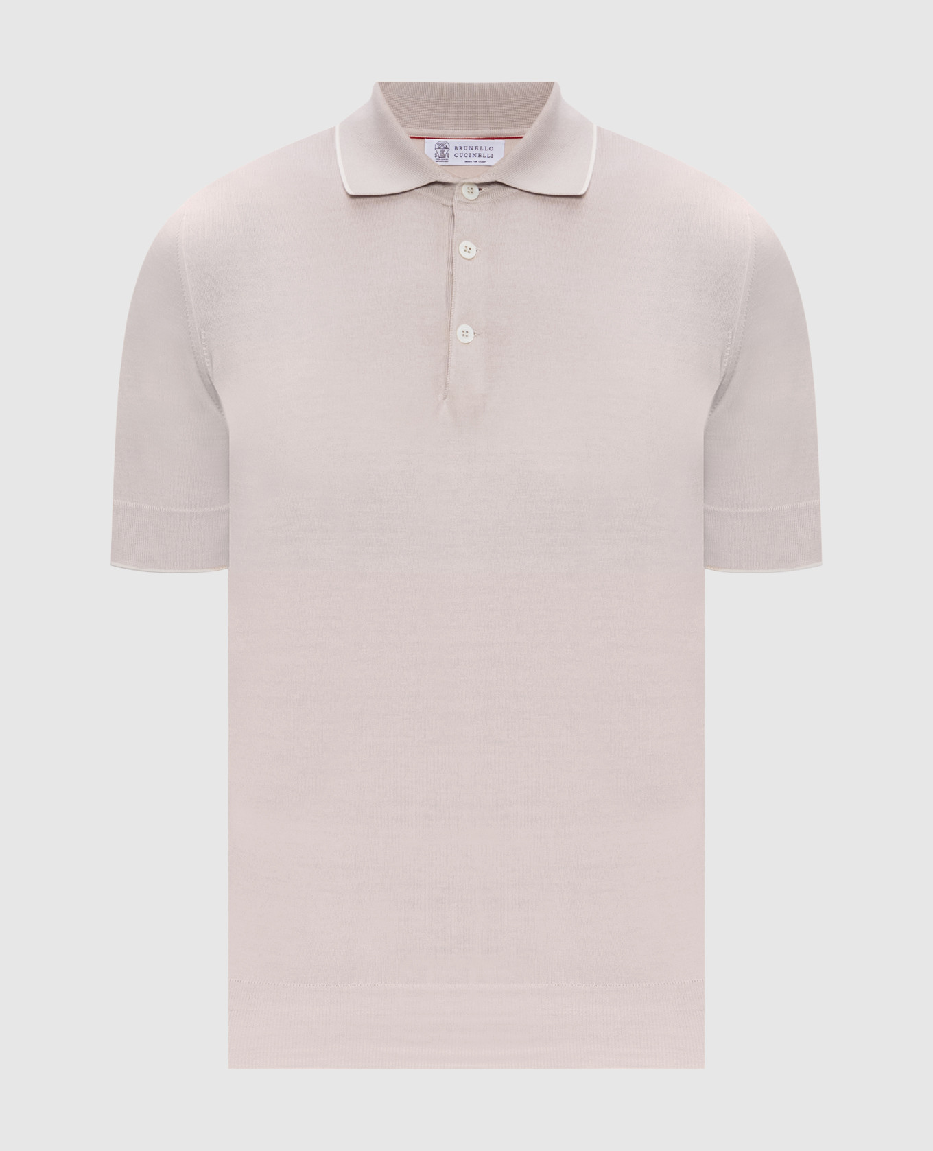 

Beige polo Brunello Cucinelli