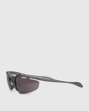 Balenciaga Grey Turbo D-frame sunglasses 847020T0007