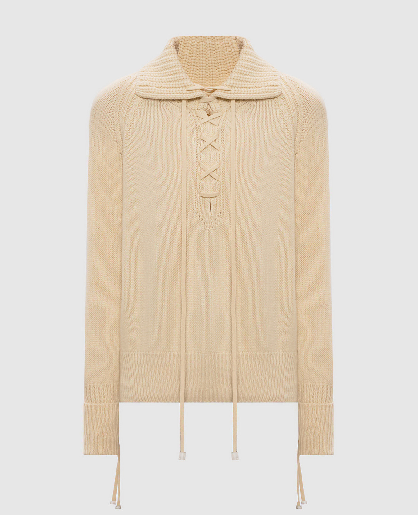 Beige cashmere sweater Ermanno Scervino