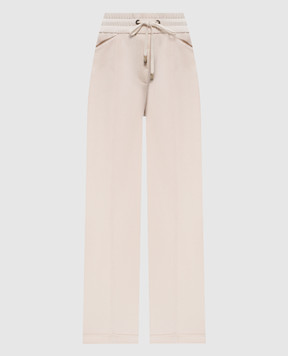 Peserico Beige sweatpants P04506J006906